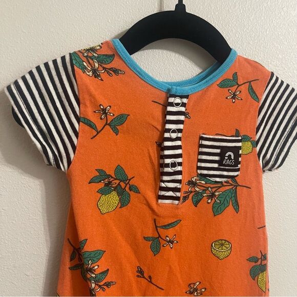 RAGS lemon stripes jumper size 3-6 months - Picture 2 of 11